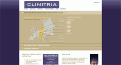 Desktop Screenshot of clinitria.com