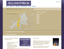 Tablet Screenshot of clinitria.com